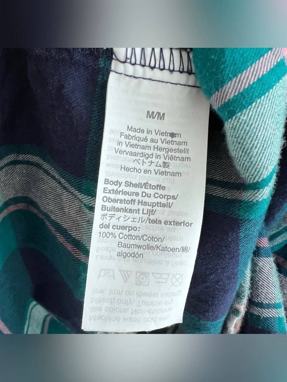 J. Crew Blue Green Plaid Button-Down Shirt